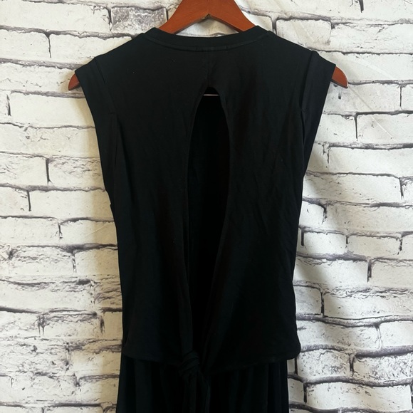 Mod Ref Annie Knit Tie Midi Backless Minimalistic Lagenlook Size Small - Picture 5 of 9